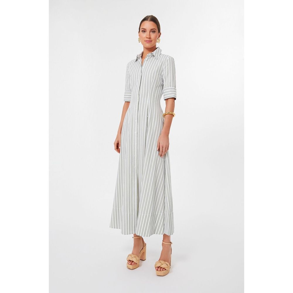 NWT STAUD Maxi Dress, New With Tags Moss Color